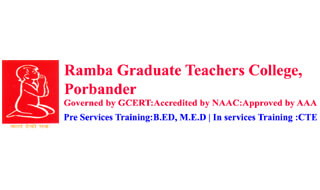 Ramba Graduate Teachers College Porbandar (RGT)
